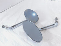 Harley Dyna Sportster Softail FXR Sportster Front Chrome Rear View Mirror - Set - C3 Cycle