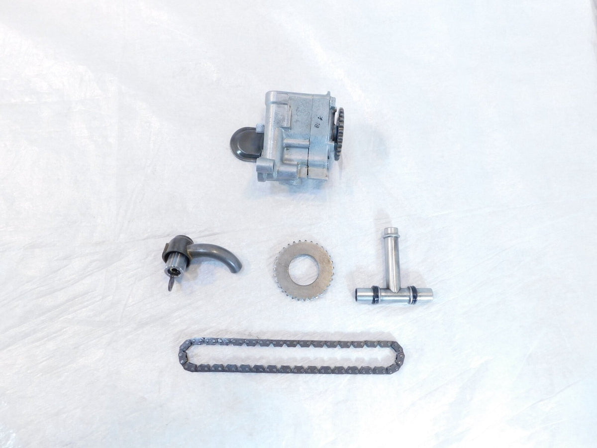 Honda VT750 750 Shadow Ace Deluxe Spirit Engine Oil Pump Assembly W/ Drive Chain - C3 Cycle