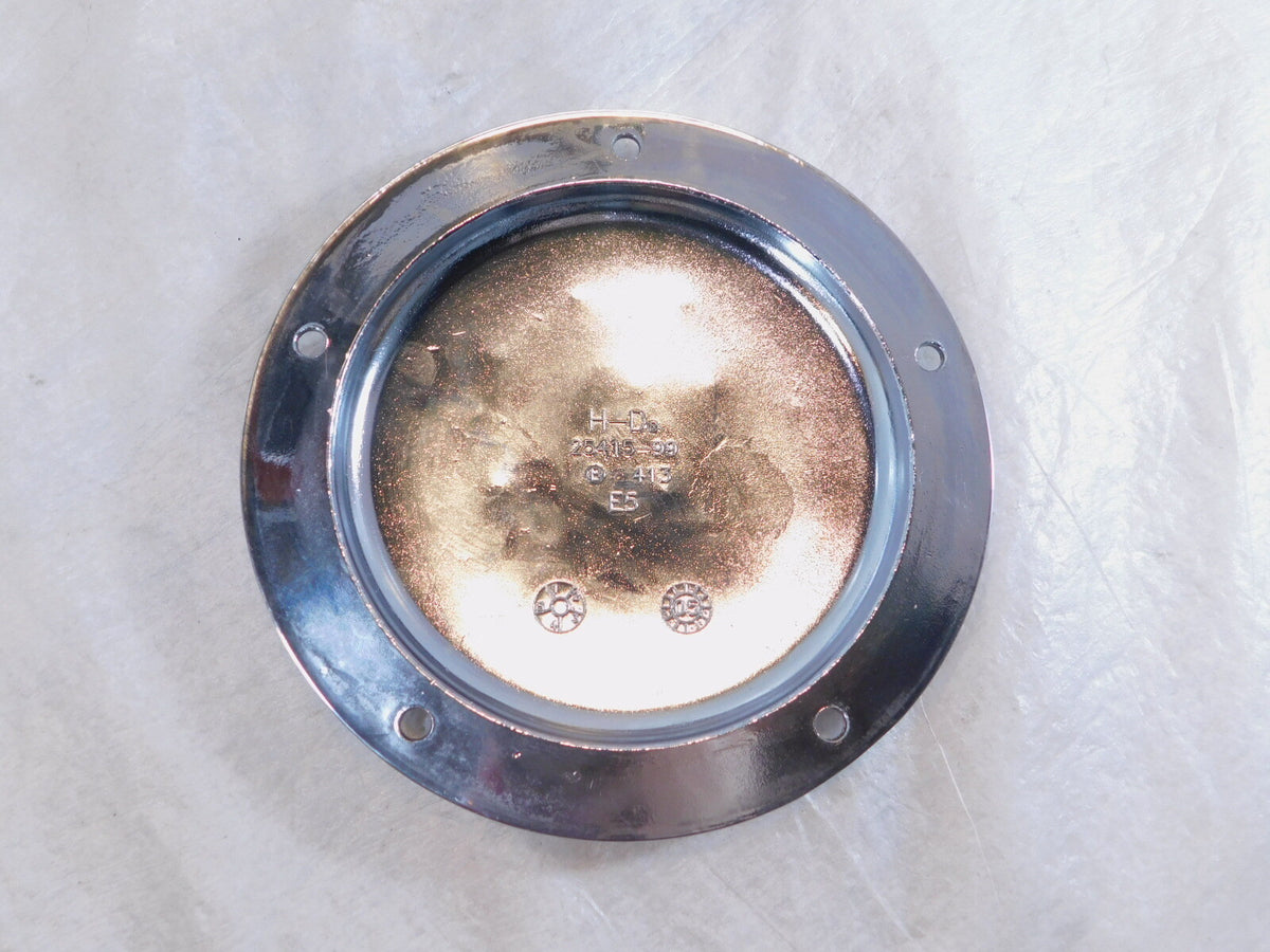 Harley Davidson Twin Cam Touring Dyna Softail Chrome Derby Clutch Cover 25415-99 - C3 Cycle