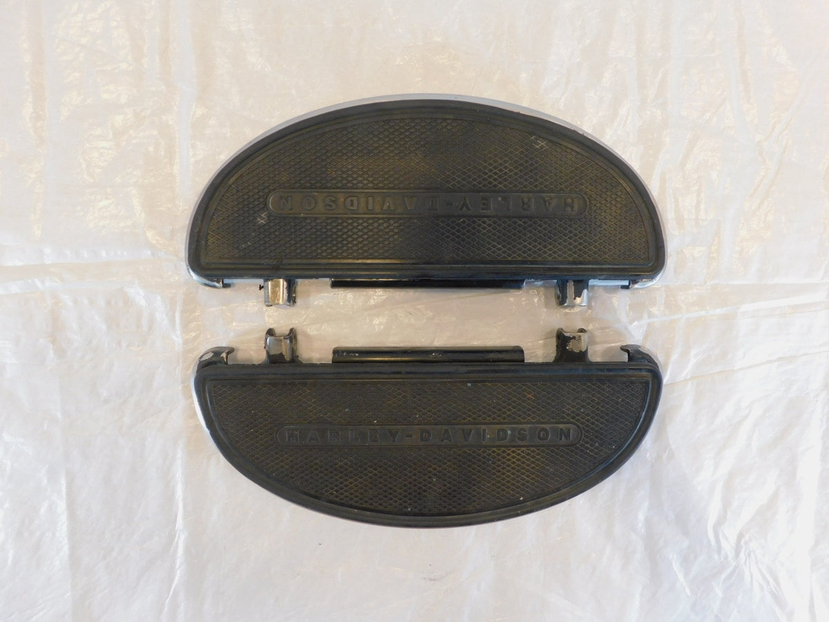 Harley Softail Heritage & Slim Front Left & Right Driver Footboard Floorboards - C3 Cycle