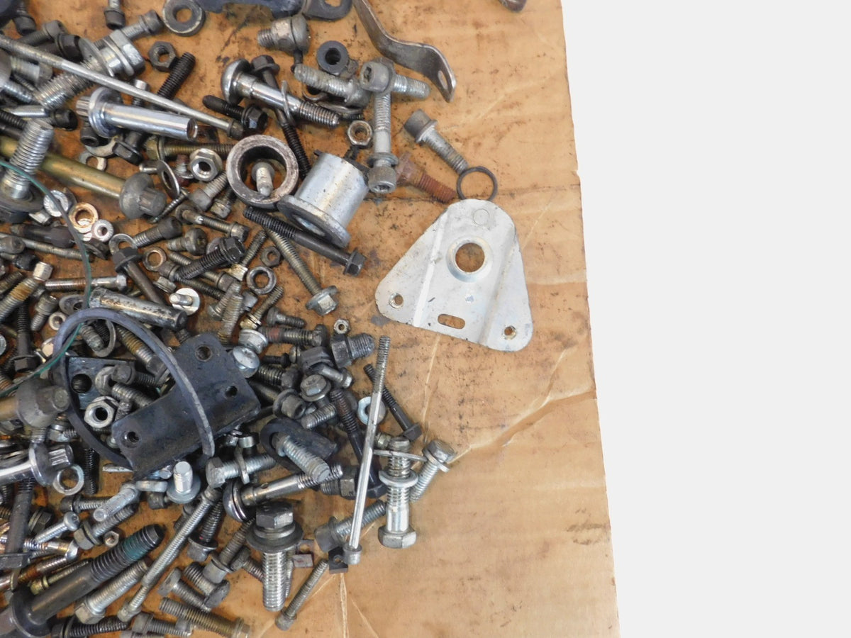 2012 12 Harley Davidson Road Glide Custom FLTRX Nut Bolt Bracket Box Parts Lot - C3 Cycle