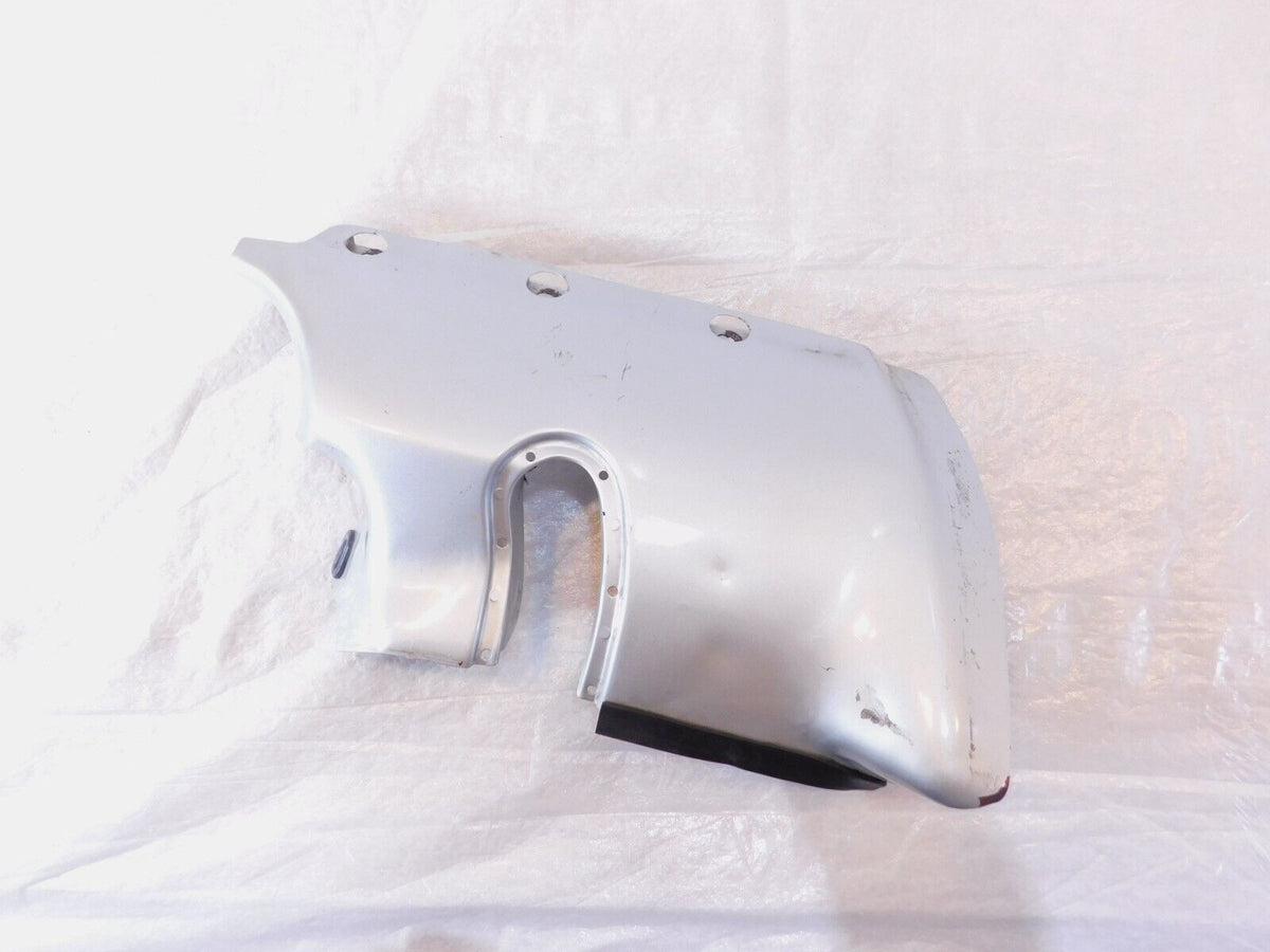 1992-1993 Honda GL1500 Goldwing 1500 Silver Lower Left Exhaust Muffler Protector - C3 Cycle