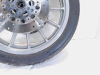 1996-1999 Harley Sportster 883 & 1200 Silver Dual Disc Front Wheel Rim & Rotors - C3 Cycle