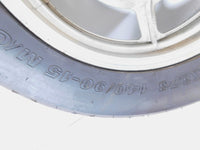 1984-1999 Yamaha Virago 750 1000 1100 XV700 XV750 Black Rear Wheel Rim & Tire - C3 Cycle