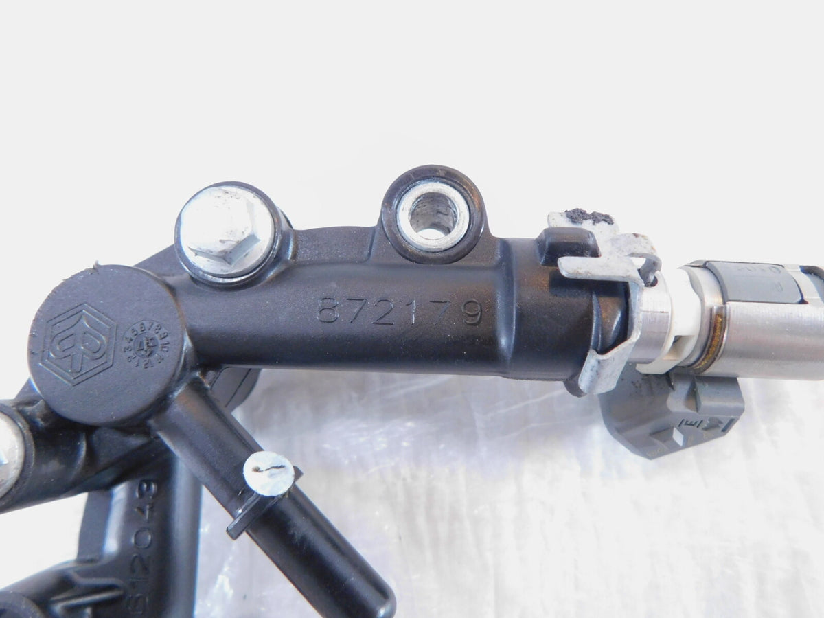 2007-2016 Aprilia Shiver SL750 Intake Gas Petrol Fuel Jet Rail Pipe & Injectors - C3 Cycle