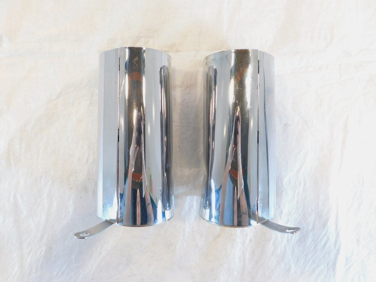 Harley Davidson Road King Electra Glide & Softail  Front Fork Slider Cover Tins - C3 Cycle