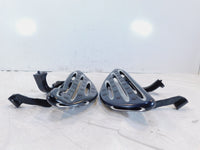 Harley Road King & Electra Glide Front Arlen Ness Black Footboard Floorboards - C3 Cycle