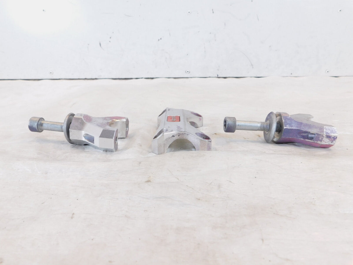2006-2009 Aprilia Tuono 1000 RSV1000 Upper/Lower Handlebar Riser Bracket Clamps
