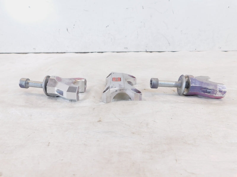 2006-2009 Aprilia Tuono 1000 RSV1000 Upper/Lower Handlebar Riser Bracket Clamps
