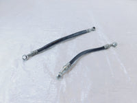 Pair Suzuki RF600 & RF900 Black Engine Motor Cylinder Block Oil Hose Line Pipes - C3 Cycle