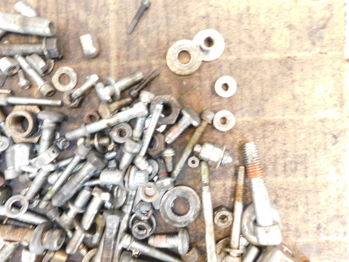 1996 Harley Davidson Sportster 883 Nuts Bolts & Brackets Parts Box Lot - C3 Cycle