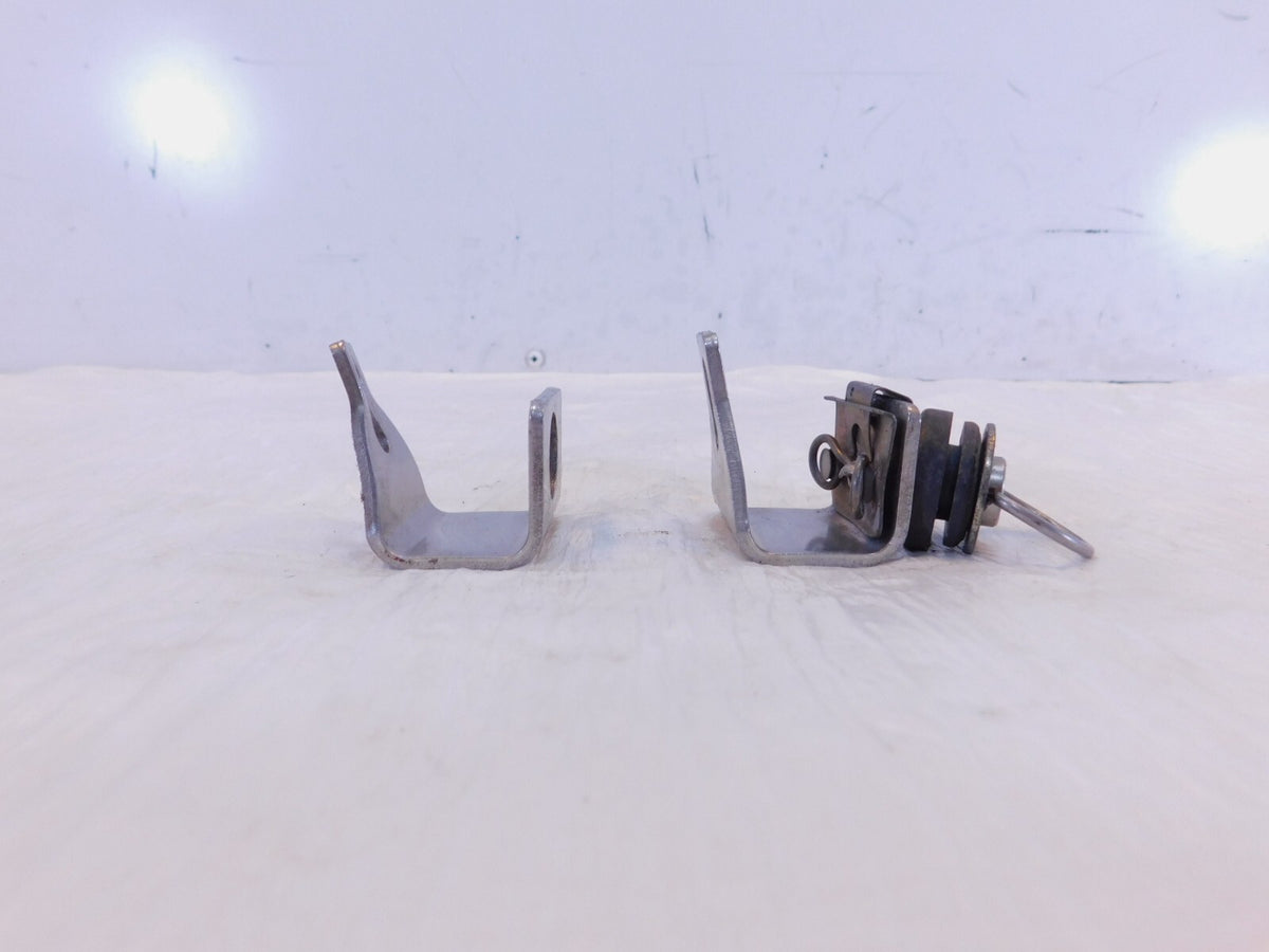 Harley Touring Road King Electra Glide Quick Release Front Saddlebag Brackets - C3 Cycle