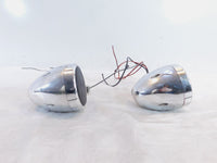 Harley Davidson Road King Softail Dyna Sportster 1" Handlebar Mounted Speakers - C3 Cycle