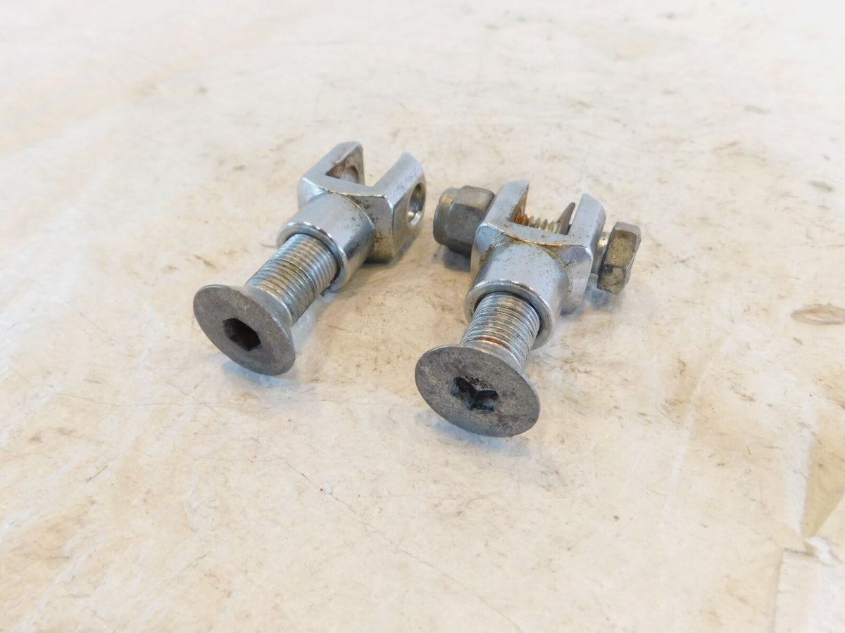 1995 95 Buell S2 S2T Thunderbolt Chrome Passenger Footpeg Mount Bracket Clevis - C3 Cycle