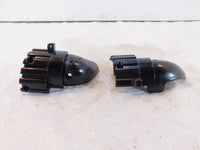 1985-02 Yamaha V-Max 1200 VMX12 VMAX1200 Black Left/Right Exhaust Shield Covers - C3 Cycle