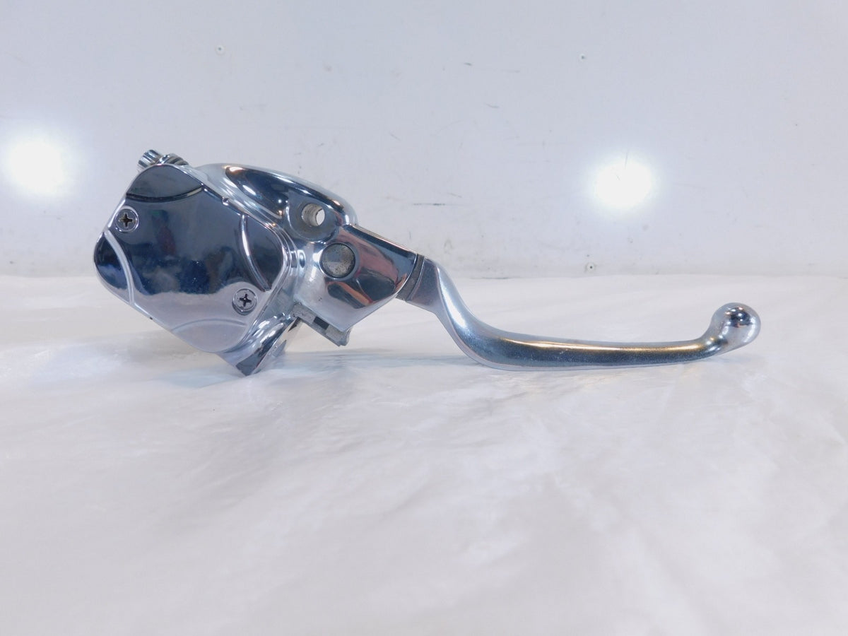 Harley Road King Electra Glide 11/16 Chrome Front Brake Master Cylinder w/ Cover - C3 Cycle