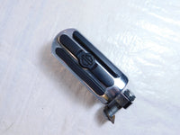 Harley Touring Dyna Sportster & Softail Chrome & Rubber Left Footpeg Footrest - C3 Cycle