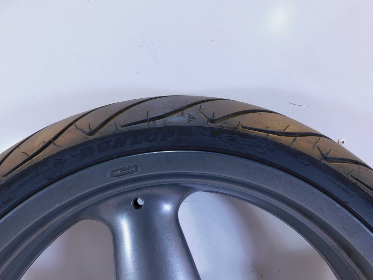 1991-2003 Triumph Sprint 900 & Trophy 900 1200 Gray Front Wheel Rim & Tire - C3 Cycle