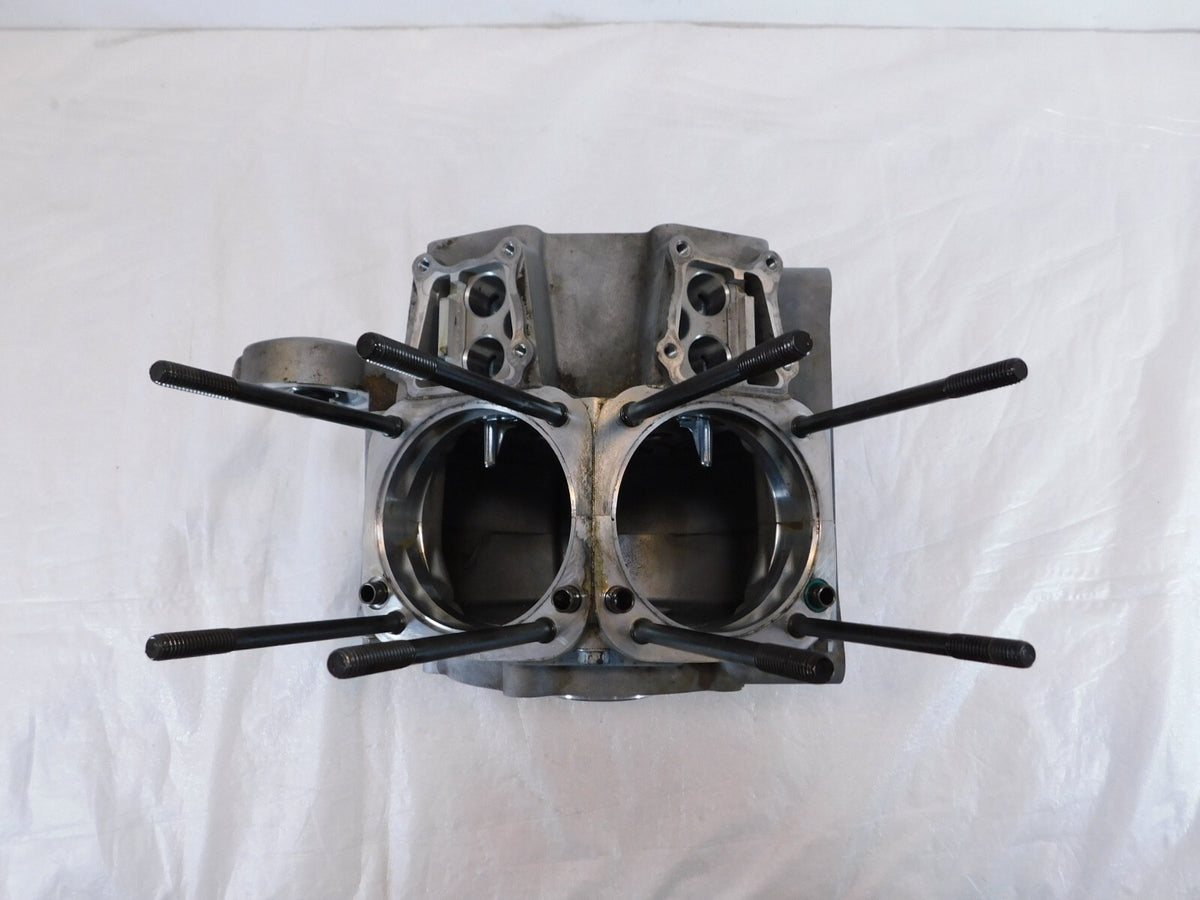 Harley Davidson Road King Electra Glide & Dyna Silver Engine Motor Crank Cases - C3 Cycle