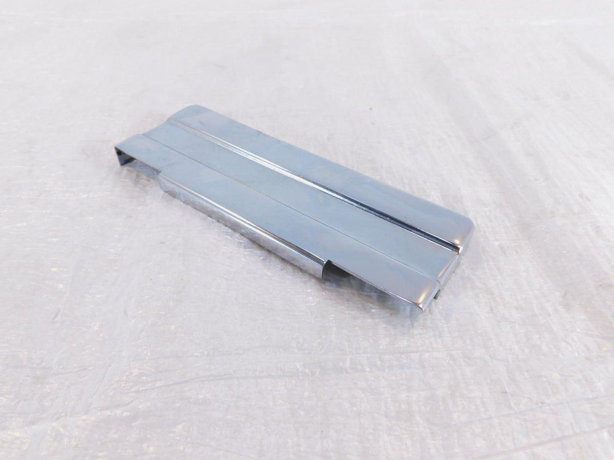 Harley Davidson Sportster 883 & 1200 Hugger & Custom Chrome Battery Cover Tray - C3 Cycle