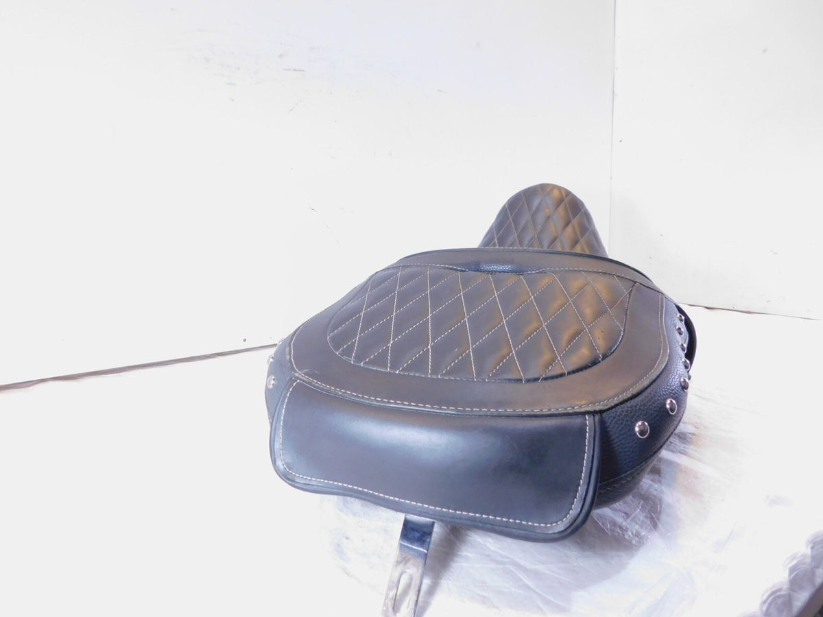 Indian Chief Chieftain Roadmaster & Springfield Black Leather Heated Seat Saddle - C3 Cycle