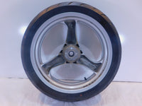 BMW R1100R R1100RT R1100RS R850R & K1 K1100LT Cast Silver Rear Wheel Rim & Tire - C3 Cycle