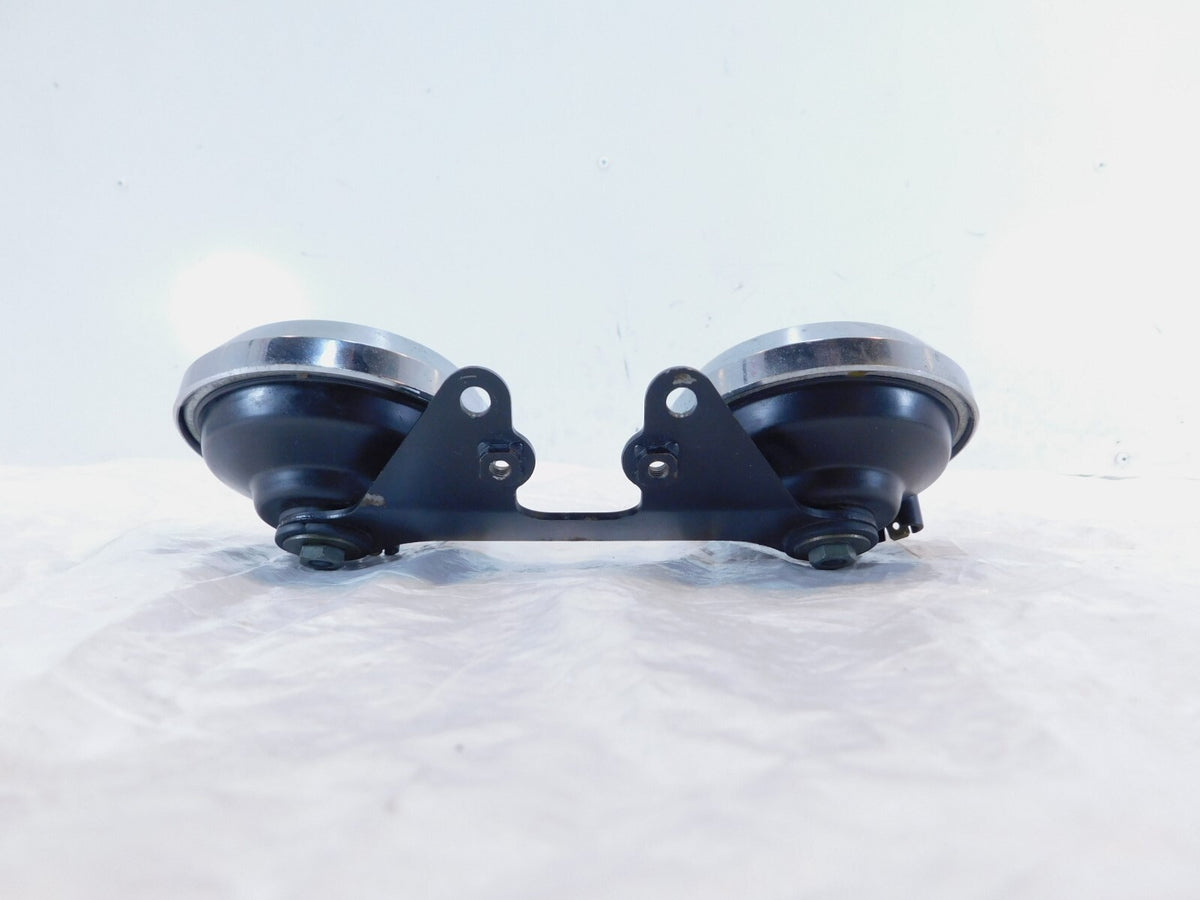 1986-2006 Kawasaki Vulcan 750 VN750 Dual Double Signal Horns & Mount Bracket - C3 Cycle