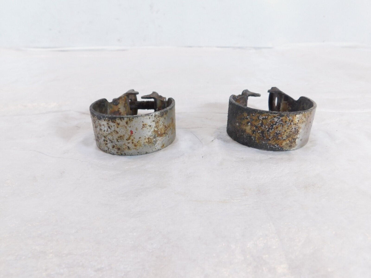 Kawasaki Vulcan 88 1500 VN1500A & VN750 Rear Exhaust Pipe Muffler Cover Clamps - C3 Cycle