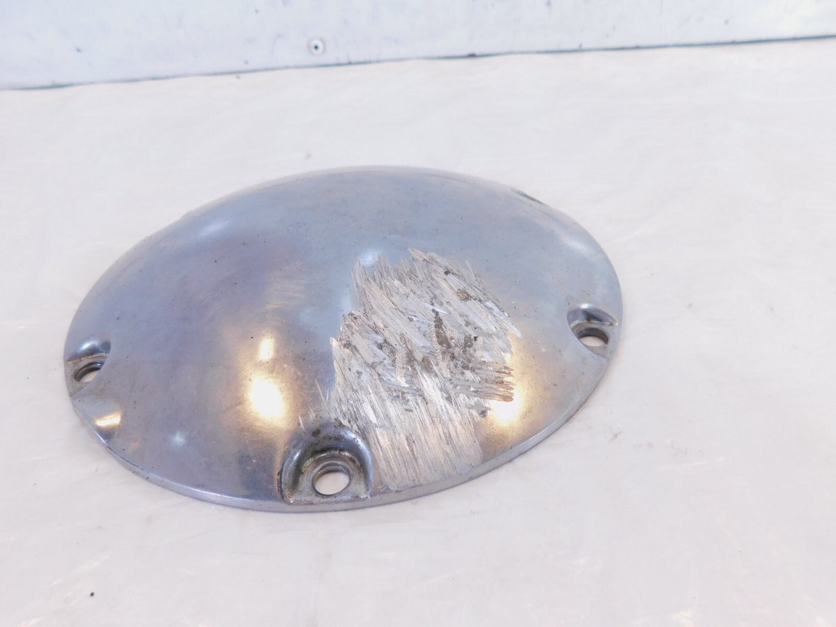 Harley Sportster 883 1200 Motor Polished Clutch Inspection Derby Cover 34742-04 - C3 Cycle