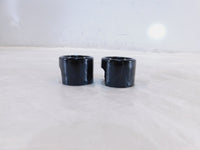 Harley Davidson Sportster 883 & 1200 Black Rear Shock Absorber Top Bolt Covers - C3 Cycle
