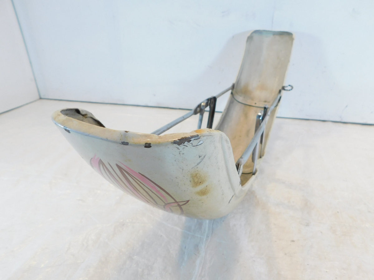 1973 Harley Davidson Sportster 900 & 1000 White Front Wheel Cover Fender - C3 Cycle