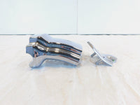 Harley Sportster 883 1200 Custom Chrome Handlebar Riser Mount Bracket & Cover - C3 Cycle