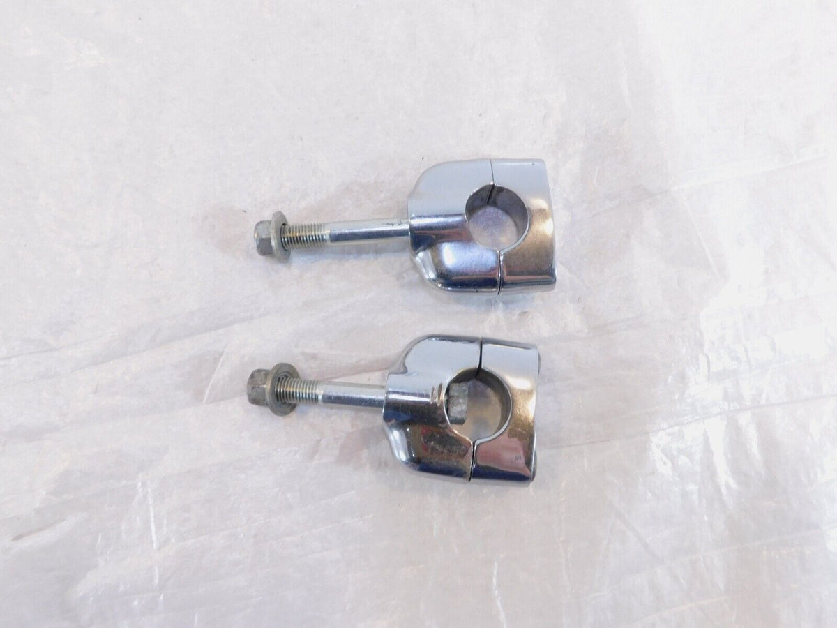 86-04 Suzuki Savage 650 LS650P Upper/Lower Handlebar Riser Mount Clamp Brackets - C3 Cycle