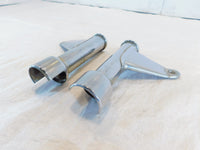 Honda CM400A CM400C CM450A CM450C Chrome Front Left/Right Fork Shock Leg Covers - C3 Cycle