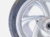 2008-2009 Victory Vision Touring Silver Cast Front Wheel Rim & Tire - Bent - C3 Cycle