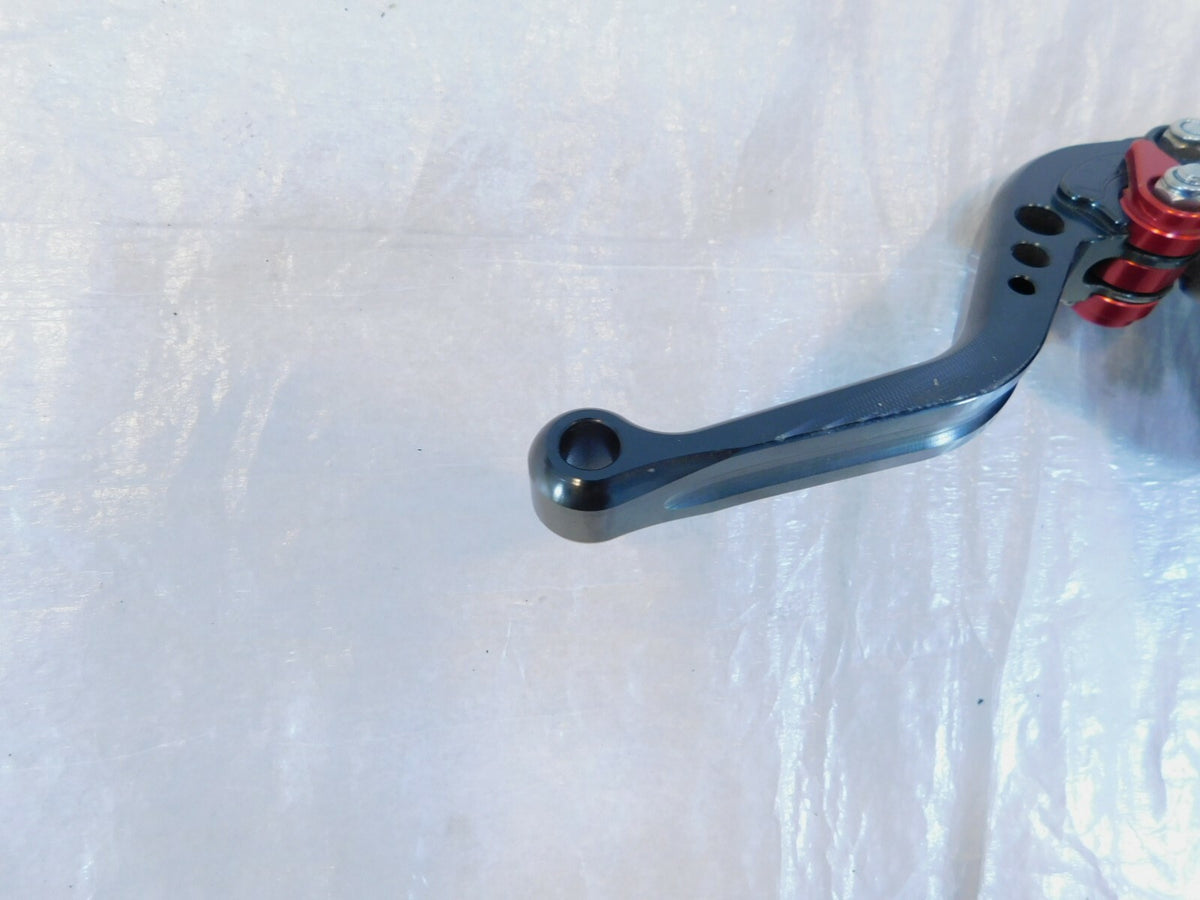 Kawasaki EX650 Ninja 650 Black Front Brake Master Cylinder Reservoir & Lever - C3 Cycle