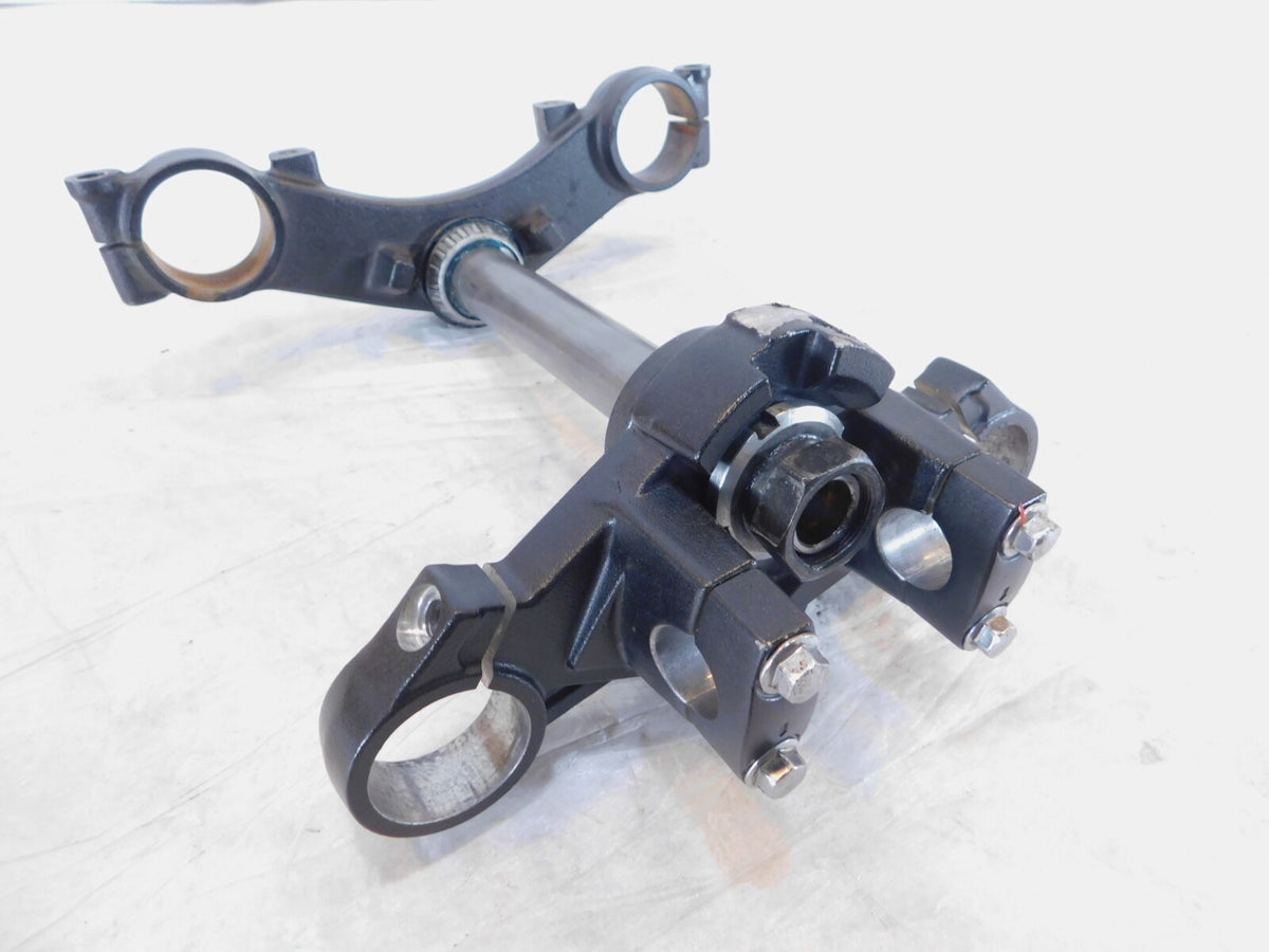17-23 Kawasaki Z125 Pro BR125 Front Fork Steering Stem & Upper/Lower Triple Tree - C3 Cycle