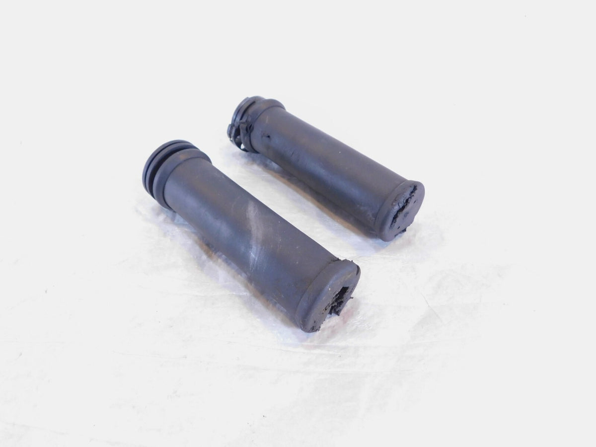 Harley Davidson Dyna Sportster Softail Black Left & Right Handlebar Hand Grips - C3 Cycle
