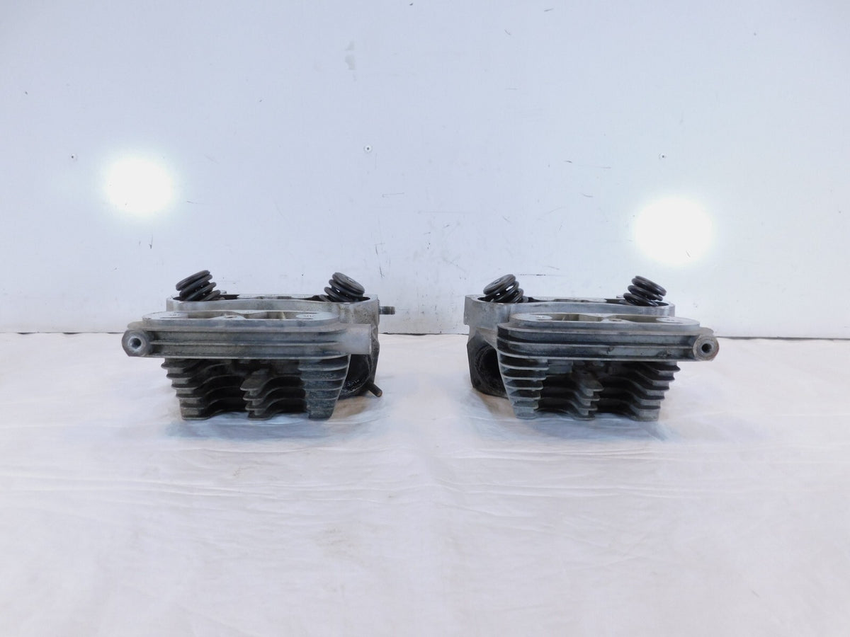 Harley Davidson Sportster 883 Hugger & Custom Silver Cylinder Heads w/ Valves - C3 Cycle