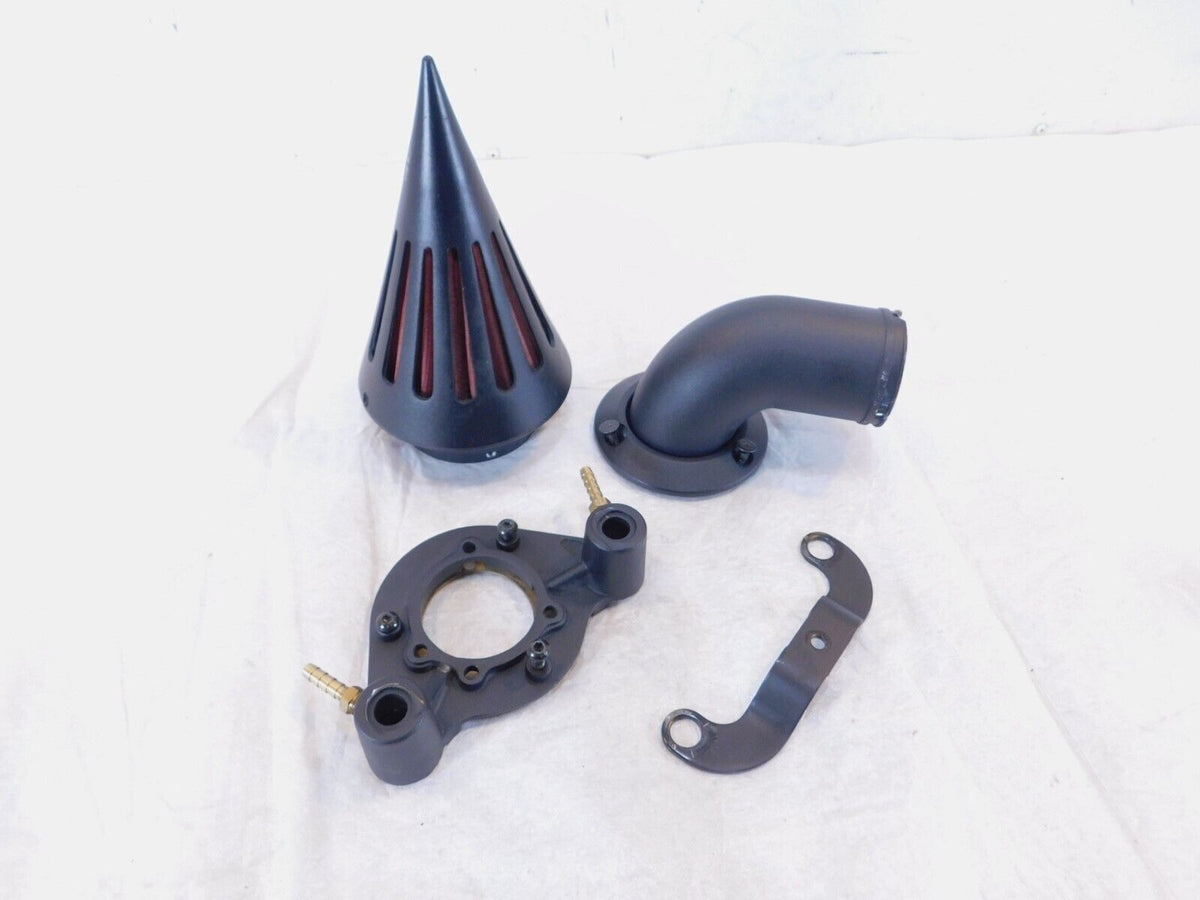 Harley Davidson Sportster 883 & 1200 Black Spike Cone Air Intake Cleaner Filter - C3 Cycle
