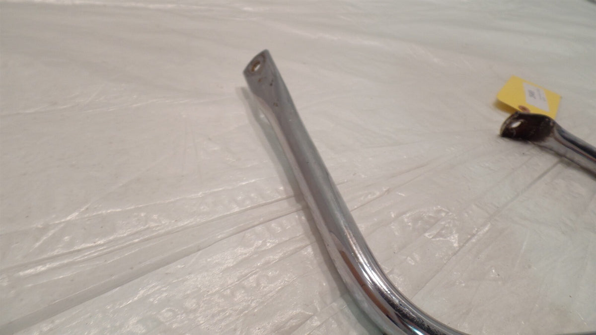 Harley Davidson Touring Road King Chrome Left Saddlebag Crash Guard - No Holes - C3 Cycle
