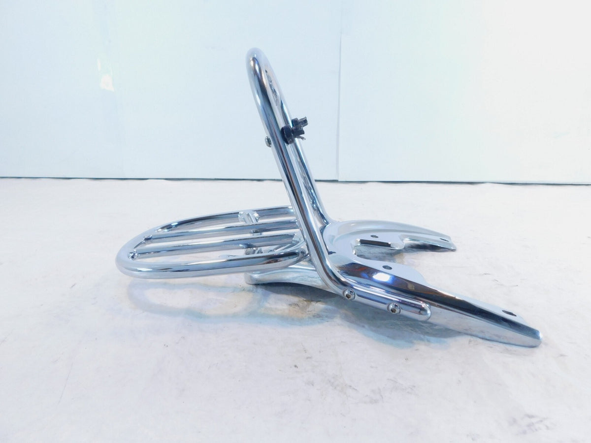 02-06 Harley Davidson V-Rod VRSC VRSCA Chrome Rear Passenger Back Rest Sissybar - C3 Cycle