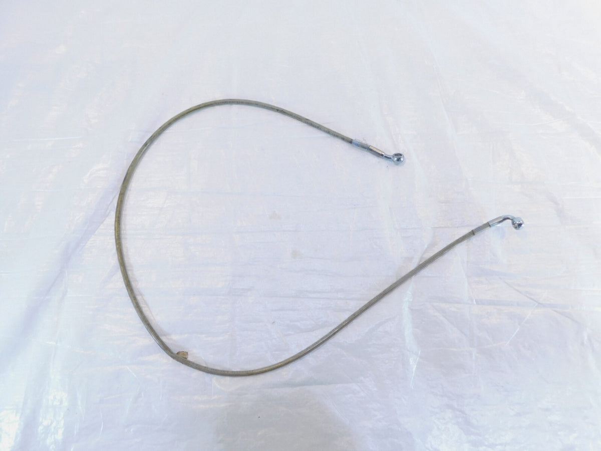 Harley Davidson Sportster 883 Hugger & 1200 Braided Front Brake Line Hose - C3 Cycle