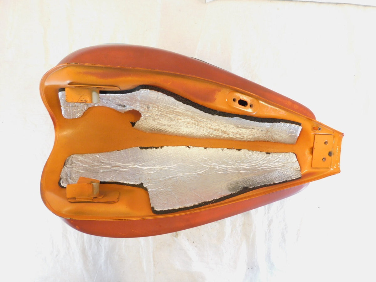 98-03 Triumph Thunderbird Sport 900 Orange Gasoline Petrol Fuel Tank Reservoir - C3 Cycle