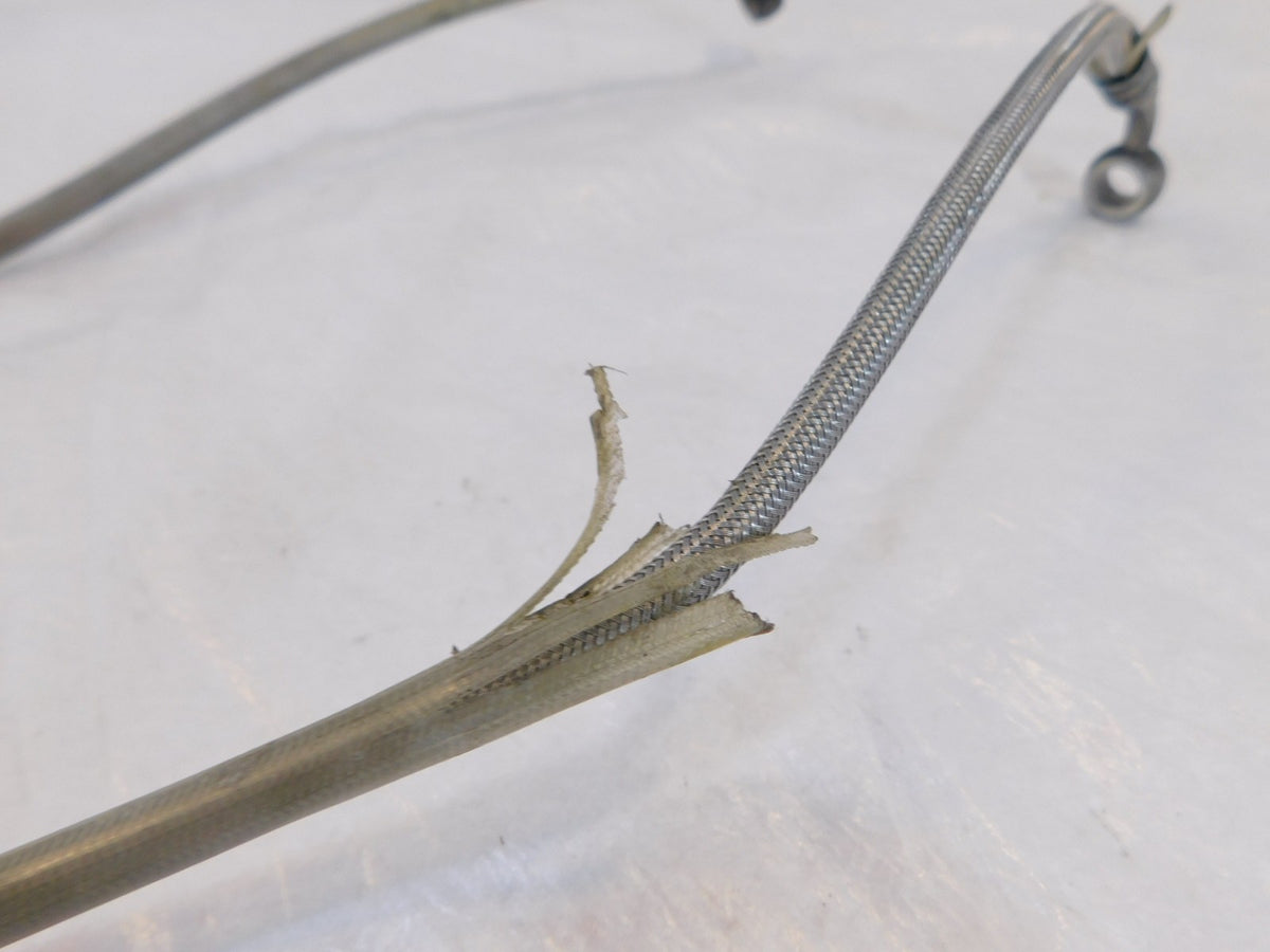 2007 2008 2009 KTM 990 Super Duke & R Front Wheel Brake Caliper Hose Pipe Line - C3 Cycle
