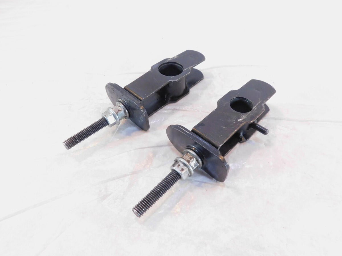 Royal Enfield Bullet 500 EFI B5 Euro 4 Rear Fork Swingarm Axle Chain Adjusters - C3 Cycle