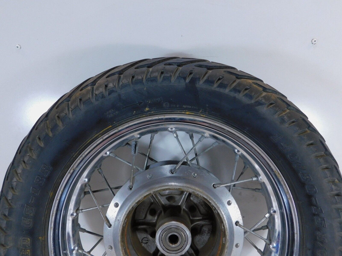 1986-2016 Suzuki Savage 650 LS650 Boulevard S40 Spoked Rear Wheel Rim - Bent - C3 Cycle