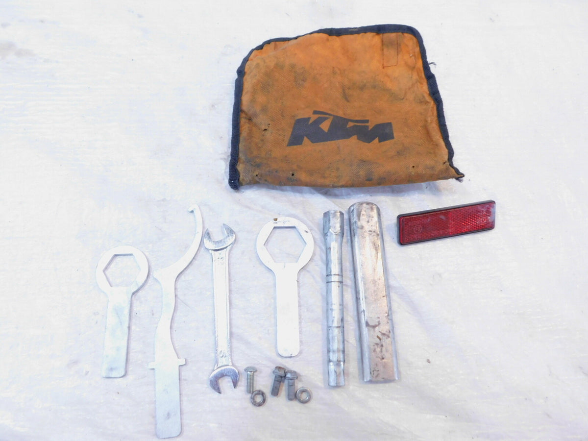 2013-2019 KTM 690 Duke Owners Tools Toolkit Ring Shock Spark Plug Wrenches - C3 Cycle