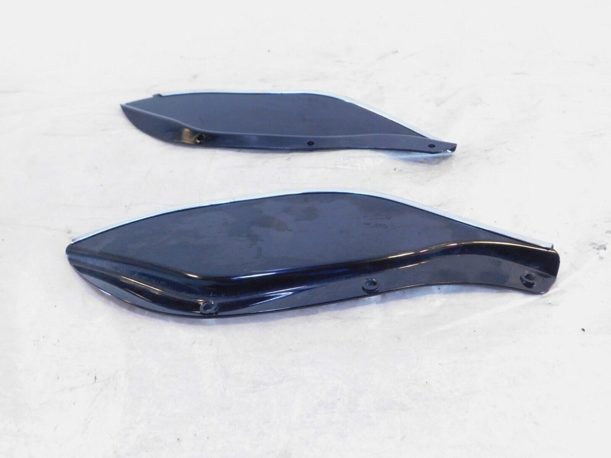 Harley Davidson Touring Electra Glide Street Glide Black Fairing Air Deflectors - C3 Cycle