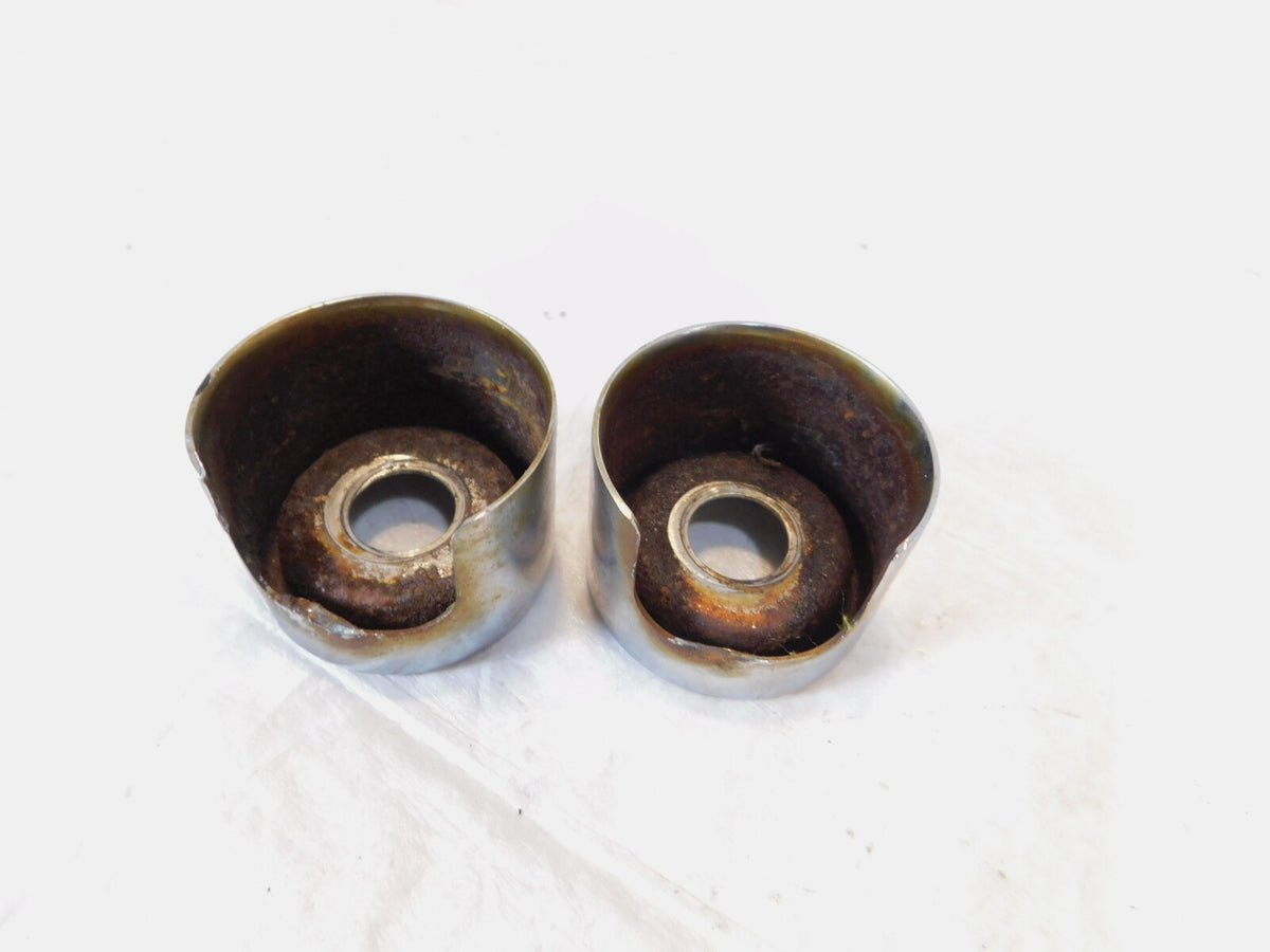 Harley Davidson Sportster 883 & 1200 Rear Shock Absorber Upper Mount Bolt Covers - C3 Cycle